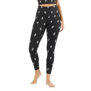 Beyond yoga cactus print high waist leggings Small thumbnail 6