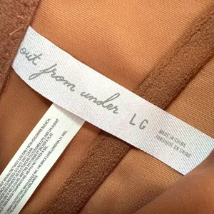 Out From Under Urban Outfitters Osanna Faux Leather‎ Corset Women L Brown Boho Festival Biker thumbnail 4