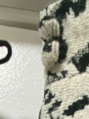 Loft Mock Neck Sleeveless Midi Snow Leopard/Cheetah Print Size 6 Dress thumbnail 2