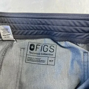 Figs High Waisted Graphite Livingston Basic Scrub Pants Medium Tall Women thumbnail 5