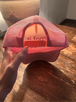 Bubblegum Pink "Cool It Cowboy" Trucker Hat thumbnail 3