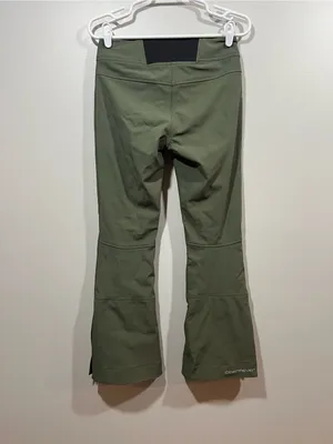 Obermeyer Women’s Olive Green Flared Skiing Performance Pants thumbnail 6