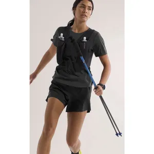 Arc’teryx NORVAN CREW NECK SHIRT SS WOMEN'S - BLACK Size XS Tp thumbnail 4
