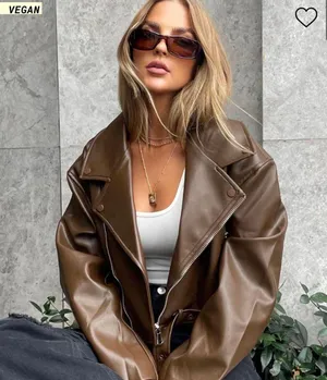 Princess Polly Leather Jacket thumbnail 1