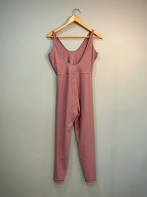 Mauve Old Navy Powersoft Jumpsuit Size M EUC thumbnail 2