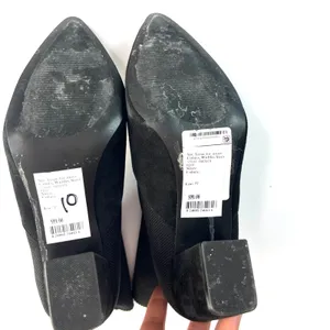 Steve Madden Richter Black Suede Sock Ankle Boots Block Heel Pointed Women‎ Sz 8 thumbnail 7