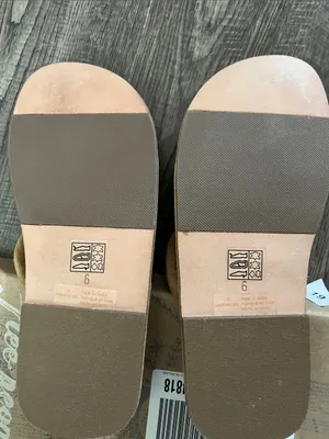 Free People Hadden Cinnamon Clay Suede Toe-Post Sandals thumbnail 4