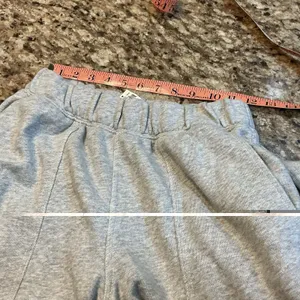 Aerie Womens S Short Gray Cargo Sweatpants Jogger Pants NWT Flaw thumbnail 5