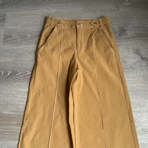 Anthropologie Maeve Contrast Stitch High-Rise Wide-Leg Pants 2 thumbnail 6