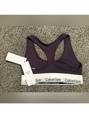 Calvin Klein Purple Bralette XS thumbnail 5