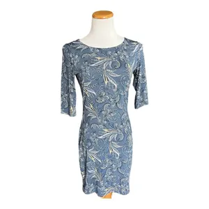 NWT Womens Oodji Paisley Chic Bodycon Dress - Sz M thumbnail 4