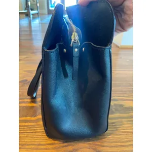 Kate Spade Newbury Lane Miles Black Saffiano Leather Tote Shoulder Bag thumbnail 5