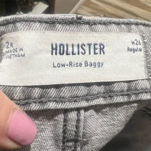 Hollister Jeans Womens Size 5 Gray Wash Low Rise Wide Leg Y2K 5-Pocket thumbnail 5
