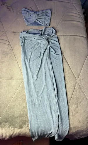 Matching Two Piece Set Blue Size XS thumbnail 2