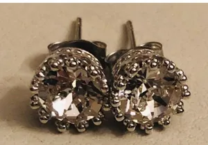 Swarovski New Silver Plated Necklace & Earrings thumbnail 3