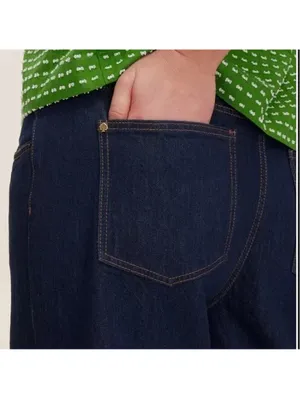 Kate Spade X Target NWT High Rise Straight Leg Wide Cuff Size 4 thumbnail 3