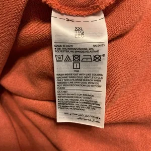 Old Navy Womens Plus Size XXL Orange Stretch Pullover Sweater thumbnail 5