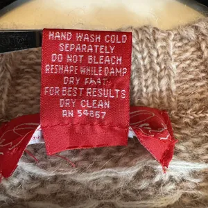 Venezia Jeans Sweater Women 14/16 Brown Reindeer Fair Isle Nordic Oversized thumbnail 9