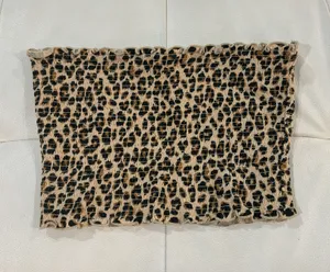 Cheetah Print Bandeau Top Multi Size XS thumbnail 1