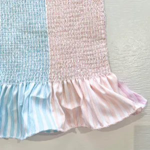 Petersyn New Smocked Ruffle Tube Top Marianna Tutti thumbnail 8