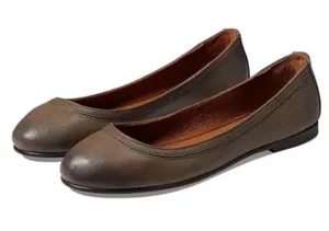 Frye Carson Ballet Flats in Brown thumbnail 1