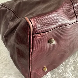 Vintage Bottega Veneta Leather Overnight‎ Duffle Bag thumbnail 7