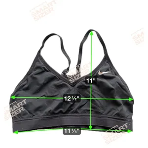Women's Nike Black Sports Bra S thumbnail 4