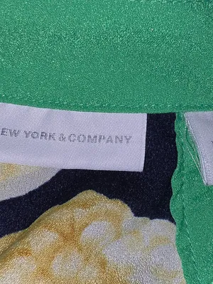 New York & Company Sleeveless Blouse Size Large thumbnail 3