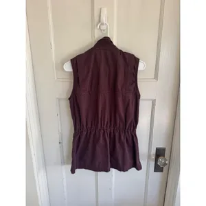 Carhartt women's El Paso Ripstop Utility Vest in Blackberry size XS‎ (0/2) thumbnail 7