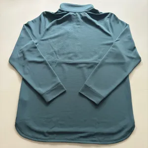 NWT! L.L. Bean Women’s Blue Quarter-Zip Pullover thumbnail 3