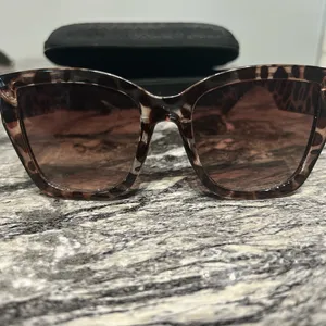 Leopard Print Sunglasses Brown thumbnail 2
