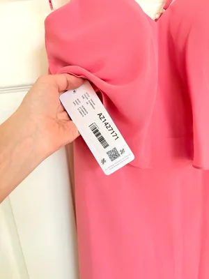 Azazie Desiree Flamingo Pink Bridesmaid Maxi Dress 4 NWT thumbnail 6