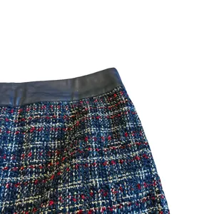 Abercrombie & Fitch Super Short Mini Skirt Wool Plaid Retro Size 10/30 Women's thumbnail 9