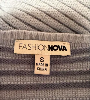 FashioNova Light Blue maxi dress thumbnail 5