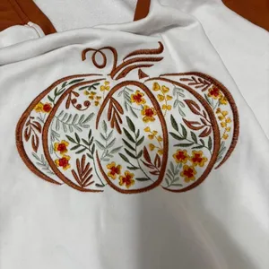 Cherry LA Embroidered Pumpkin‎ Top thumbnail 4
