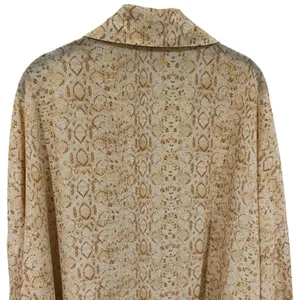 Show me Your Mumu Johns‎ Button Down Shirt in Desert Snake Beach Coastal Size M thumbnail 9