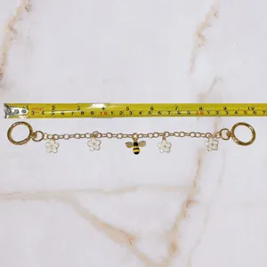 Purse Charms, Keychains, Key Holder, Bag Charm, Purse Accessory, Charm Chain thumbnail 2