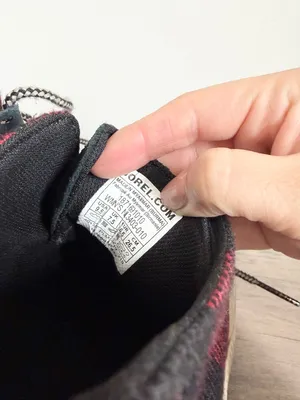 SOREL Out N About Duck Boot Red Black Buffalo Plaid Size NL3403 9.5 thumbnail 6