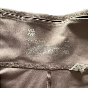 All in Motion Brushed Sculpted High Rise Dark Brown Leggings Size XXL thumbnail 3