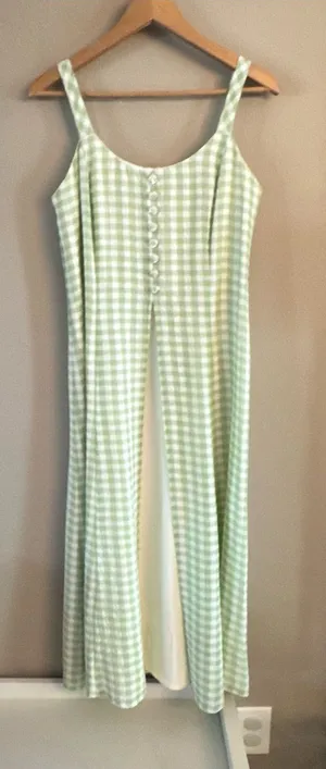 JOSEPH RIBKOFF‎ Vintage Gingham Midi Dress thumbnail 1