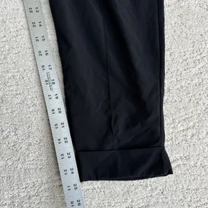 Women's‎ Athleta Size 4 Cardiff Pant Black Business Travel Cuff Ankle thumbnail 3