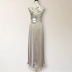 Show Me Your Mumu Shannon Maxi Dress One Shoulder Beige Bridesmaid Wedding Guest thumbnail 5