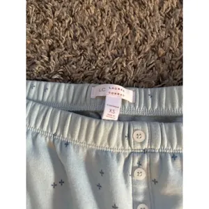 Lauren Conrad Women's 2PC light green Sweat‎ Suit Pajamas set Size XS thumbnail 10