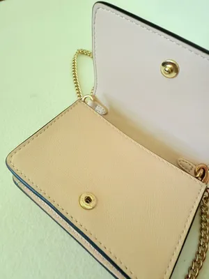 coach Mini Wallet On A Chain With Rosette Print cz022 thumbnail 5