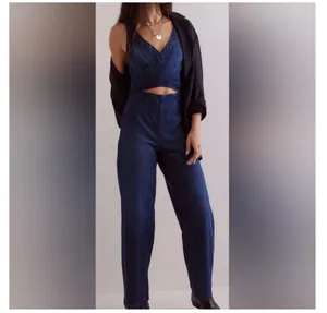 Free People Denim Jumpsuit thumbnail 2