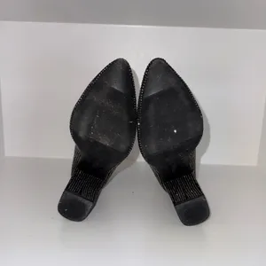 Sparkly Ankle Boots Black Size 6.5 thumbnail 5