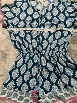 Matilda Jane Womens Brilliant Daydream On The Fringe Romper Size Large thumbnail 7