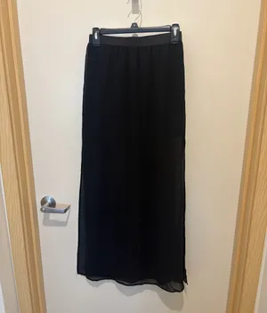 Black maxi skirt thumbnail 4