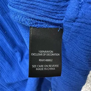 Torrid 2X Blue Lace-Up Crinkle‎ Gauze Blouse Top Minimalist Coastal Boho Resort thumbnail 5