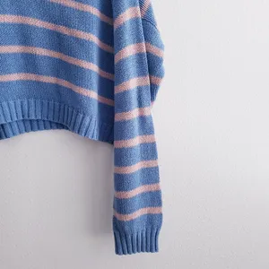 American Eagle Striped Chunky Knit Stripe Sweater thumbnail 4